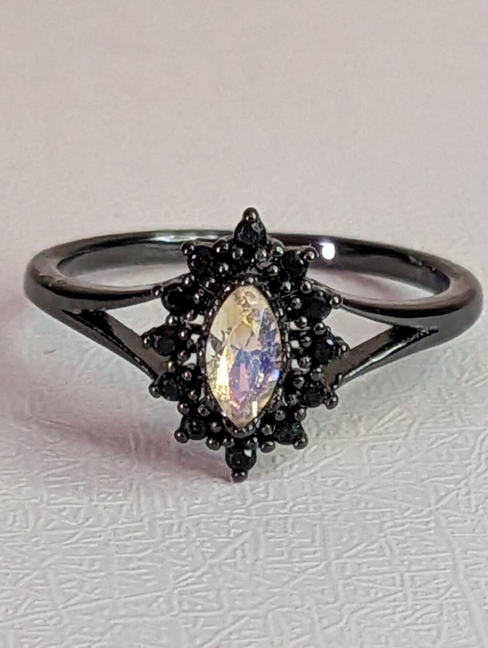 Fragrant Jewels Size 7 Dark Gothic Ring